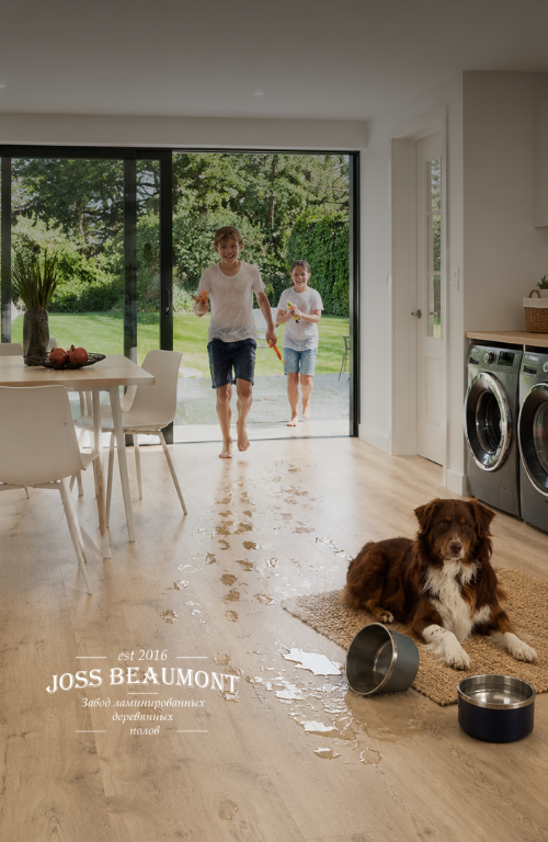 Насколько ламинат Joss Beaumont устойчив к воде